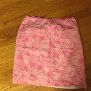 Lily Pulitzer Shell patterned skirt